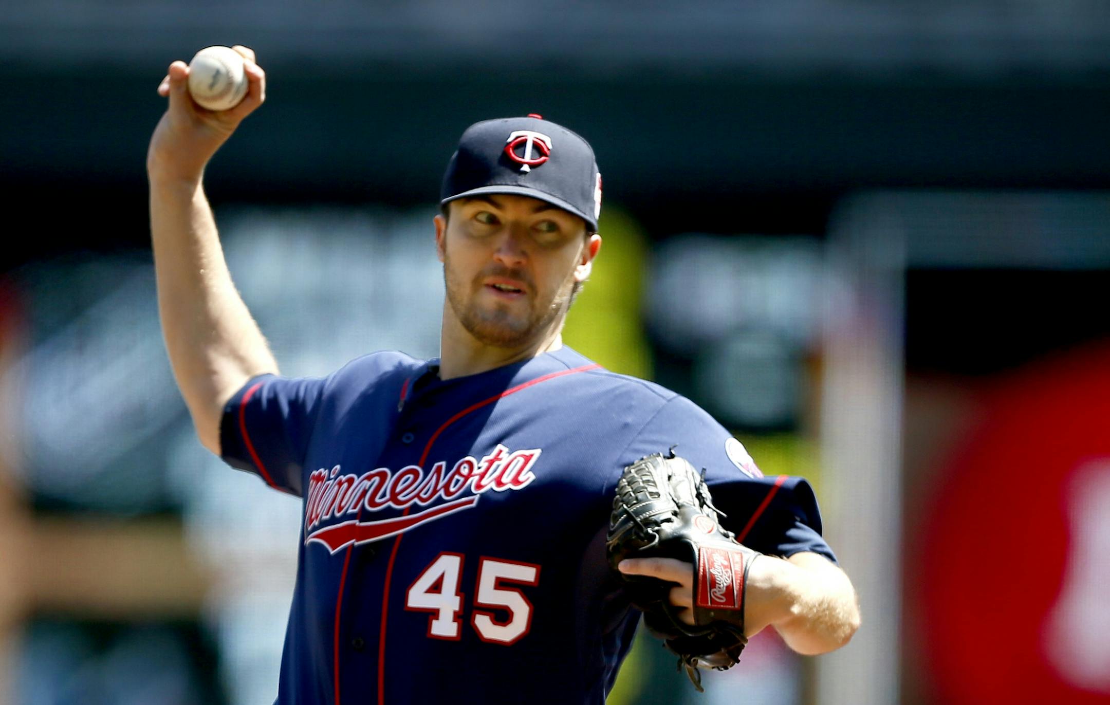 Minnesota Twins pitcher Phil Hughes.