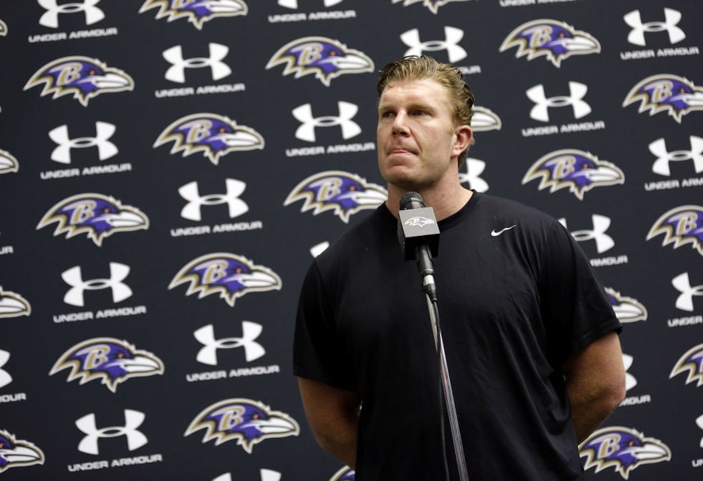 Baltimore Ravens center Matt Birk