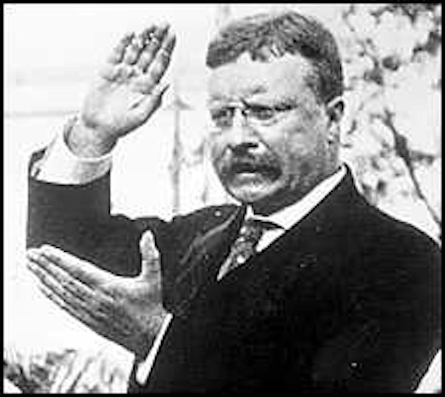 Vice President Theodore Roosevelt delivered his "Speak Softly and Carry a Big Stick" speech at the Minnesota State Fair on Sept. 2, 1901. He was 42 years old; in less than two weeks he would become the youngest U.S. president in history in the wake of President William McKinley's assassination.