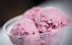 Lingonberry Ice Cream. ] Aaron Lavinsky &#xa5; aaron.lavinsky@startribune.com Restaurant review, state fair edition: Ice cream at the fair. A best-of 