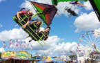 Anyone can be a kid at the fair. Moira Cross of Minneapolis took this in 2014 of (from left) Travis Tanberg, Adrian Tanberg and her son, Patrick Cross