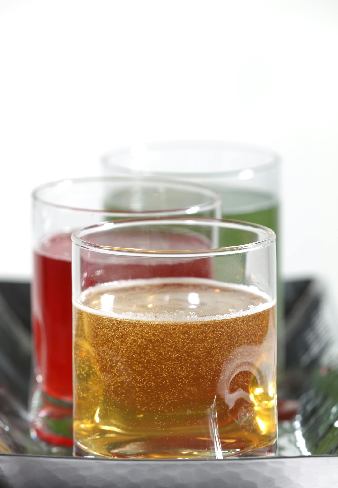 Kombucha is brewed by combining water with tea, sugar and a symbiotic culture of bacteria and yeast. While it ferments for a week or so, the microorganisms form a gelatinous floating structure known as a SCOBY (for symbiotic colony of bacteria and yeast). [ STAR TRIBUNE PHOTOS BY TOM WALLACE ï tom.wallace@startribune.com
