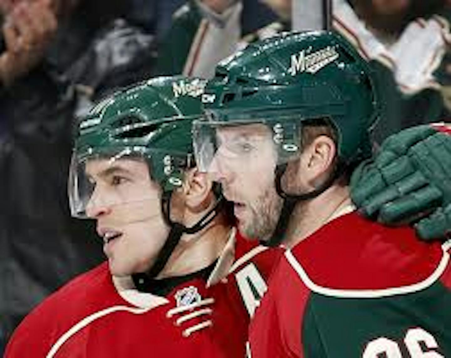 Zach Parise and Thomas Vanek