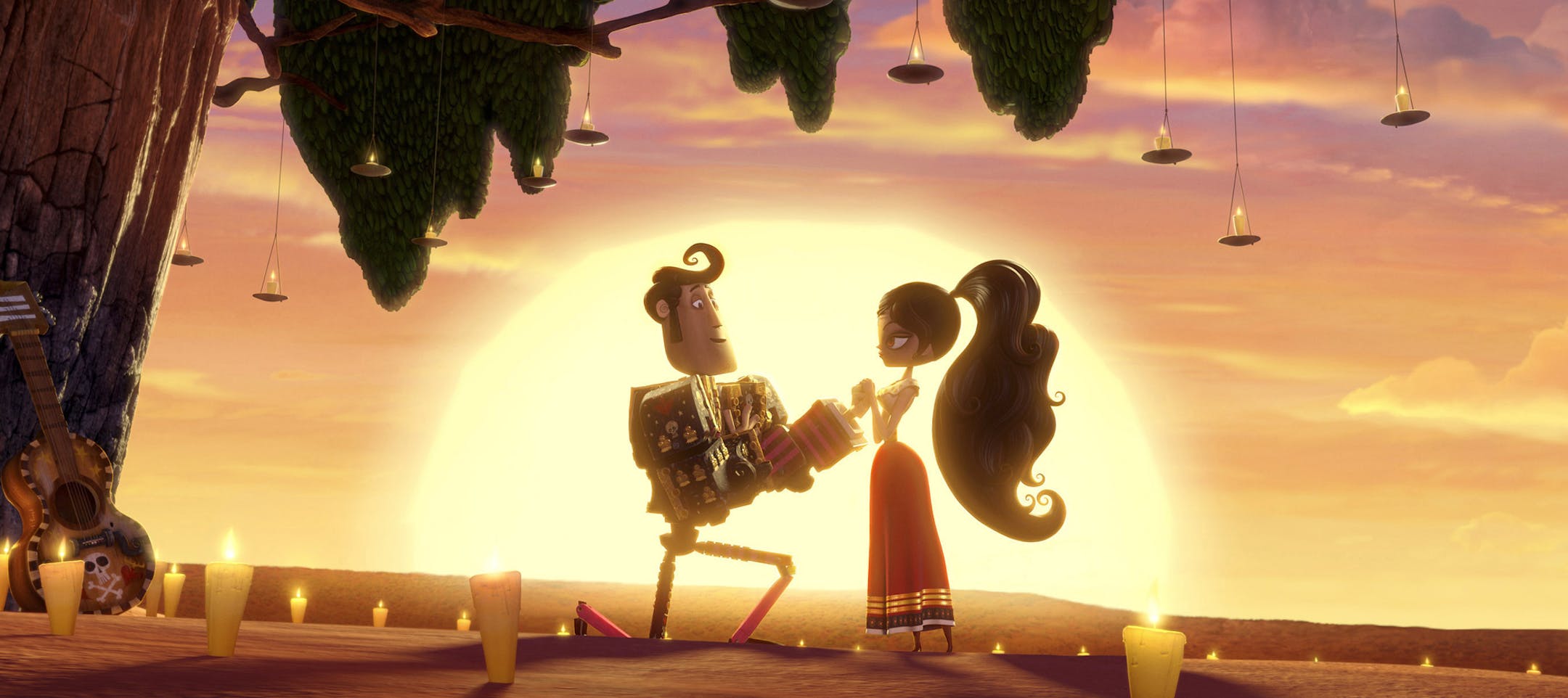 20th Century Fox Manolo (Diego Luna) woes Maria (Zoe Saldana) in "The Book of Life."