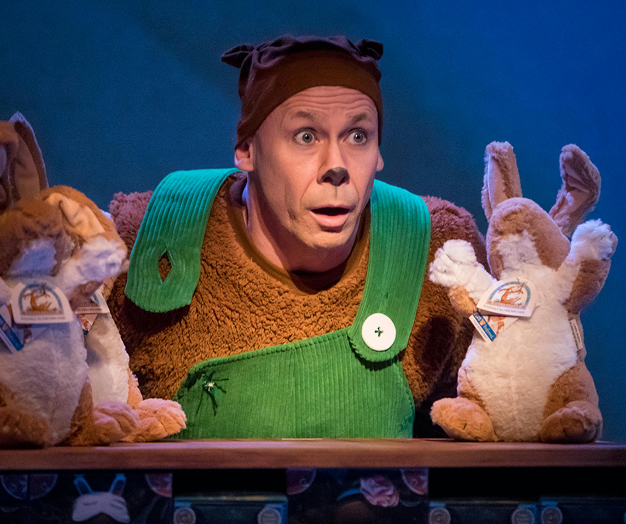 Dean Holt plays the title character in "Corduroy."