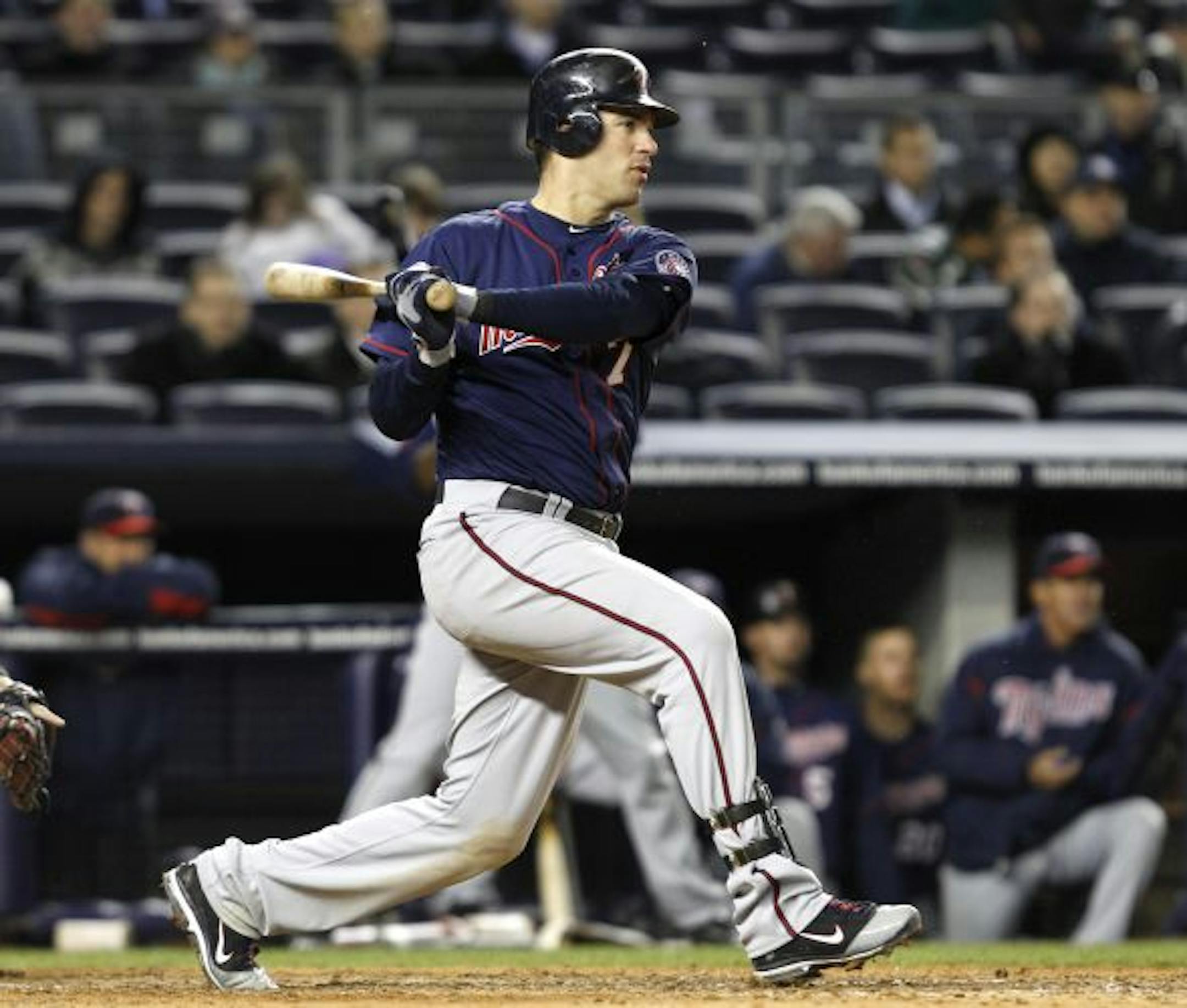 Joe Mauer showed his value on Tuesday by driving home the winning run against the Yankees. He wasn't in Wednesday's lineup, but the game was rained out. Will he start Friday's home opener? Stay tuned.