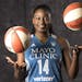 Forward Temi Fagbenle during Minnesota Lynx media day at Mayo Clinic Square Monday May 1, 2017 in Minneapolis, MN.] JERRY HOLT &#xef; jerry.holt@start