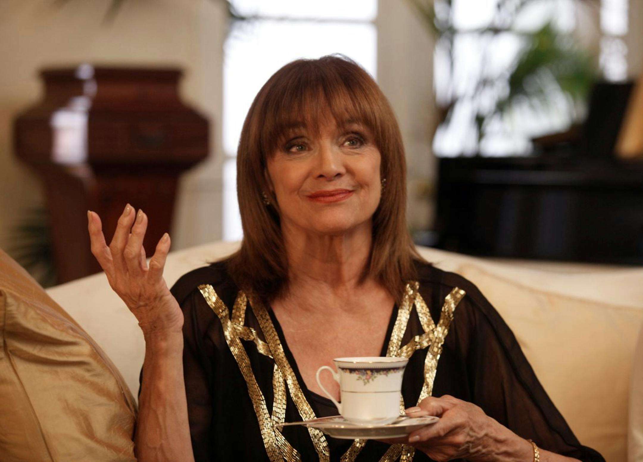 Valerie Harper shares a laugh in UP's original movie "The Town That Came A-Courtin'" credit: UP