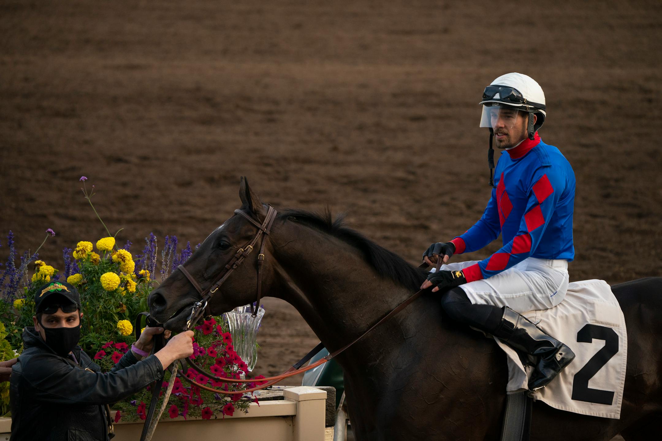 Jockey Ry Eikleberry rode Frank the Mayor to a win on the final day of the 2020 racing season. The final day of the live horse racing season at Canterbury Park was Thursday night, September 17, 2020 in Shakopee,
