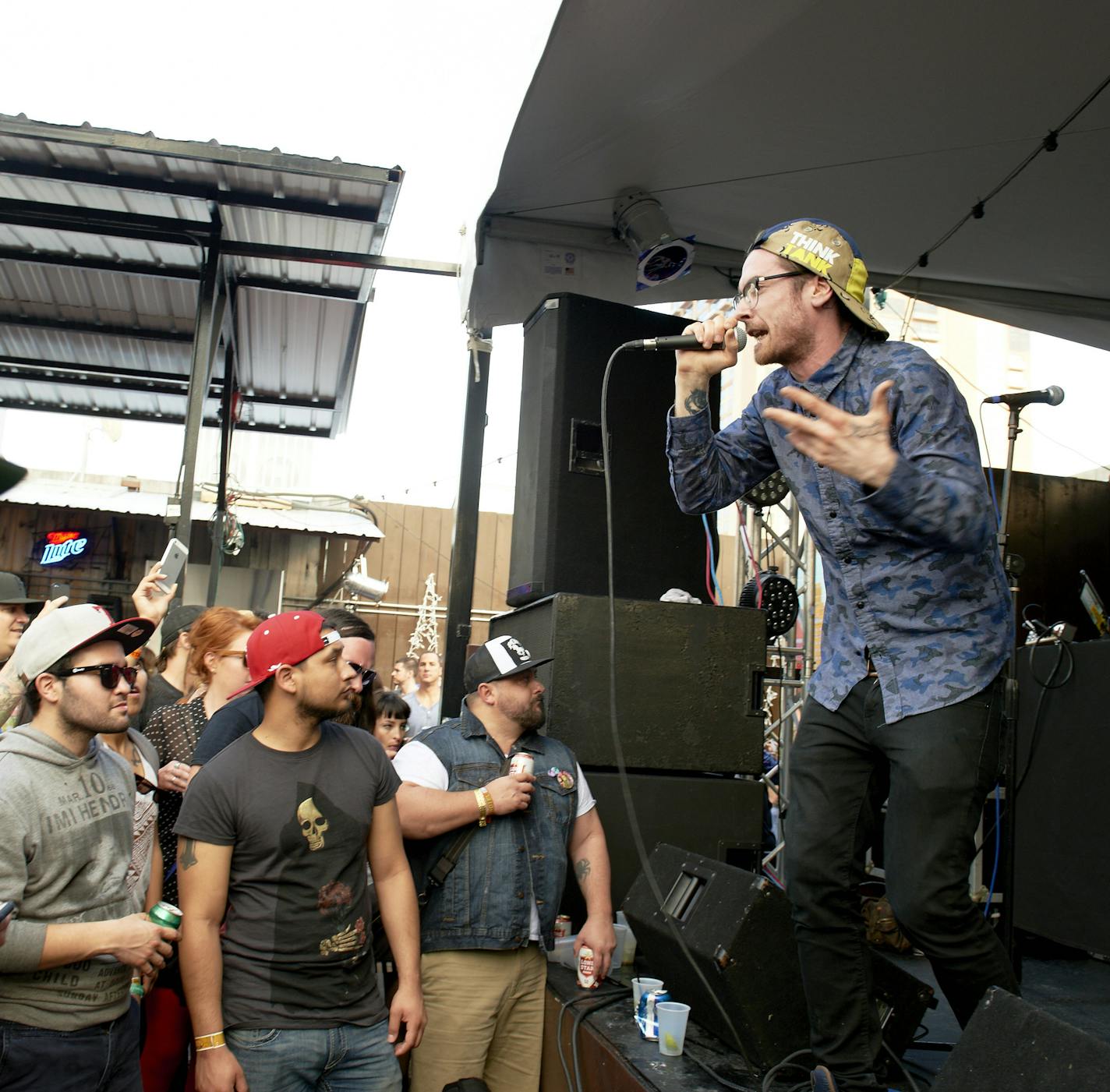 Sean Anonymous performs at the Copycats Media day party at the Blind Pig at the South By Southwest music festival on March 15, 2014 in Austin, Texas. ] TONY NELSON tony@tonynelsonphoto.com ___ SLUG: 533SXSW 140315_ EXTRA INFORMATION: