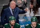 Wild coach Bruce Boudreau said being eliminated from the playoffs left him feeling blue like Winnie the Pooh's friend Eeyore but that the team is stil