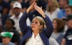Lynx head coach Cheryl Reeve signaled for a fourth quarter time out. ] JEFF WHEELER • jeff.wheeler@startribune.com The Minnesota Lynx defeated the I