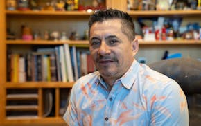 Wilmar Delgado, a developer at Life Fountain, pictured in May.