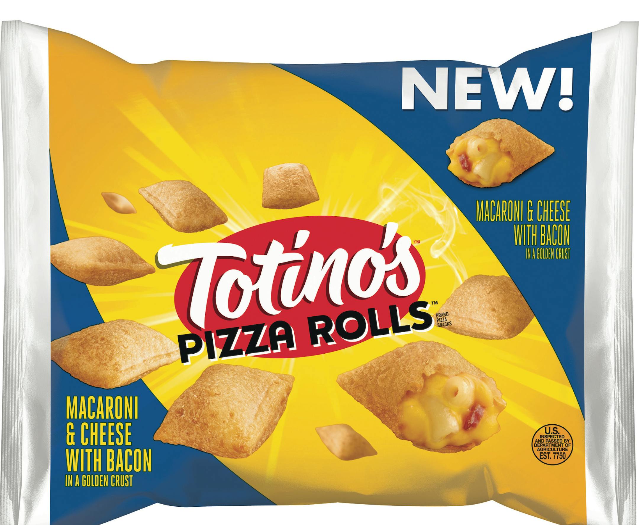 Totino's Pizza rolls has a new flavor: macaroni and cheese with bacon.