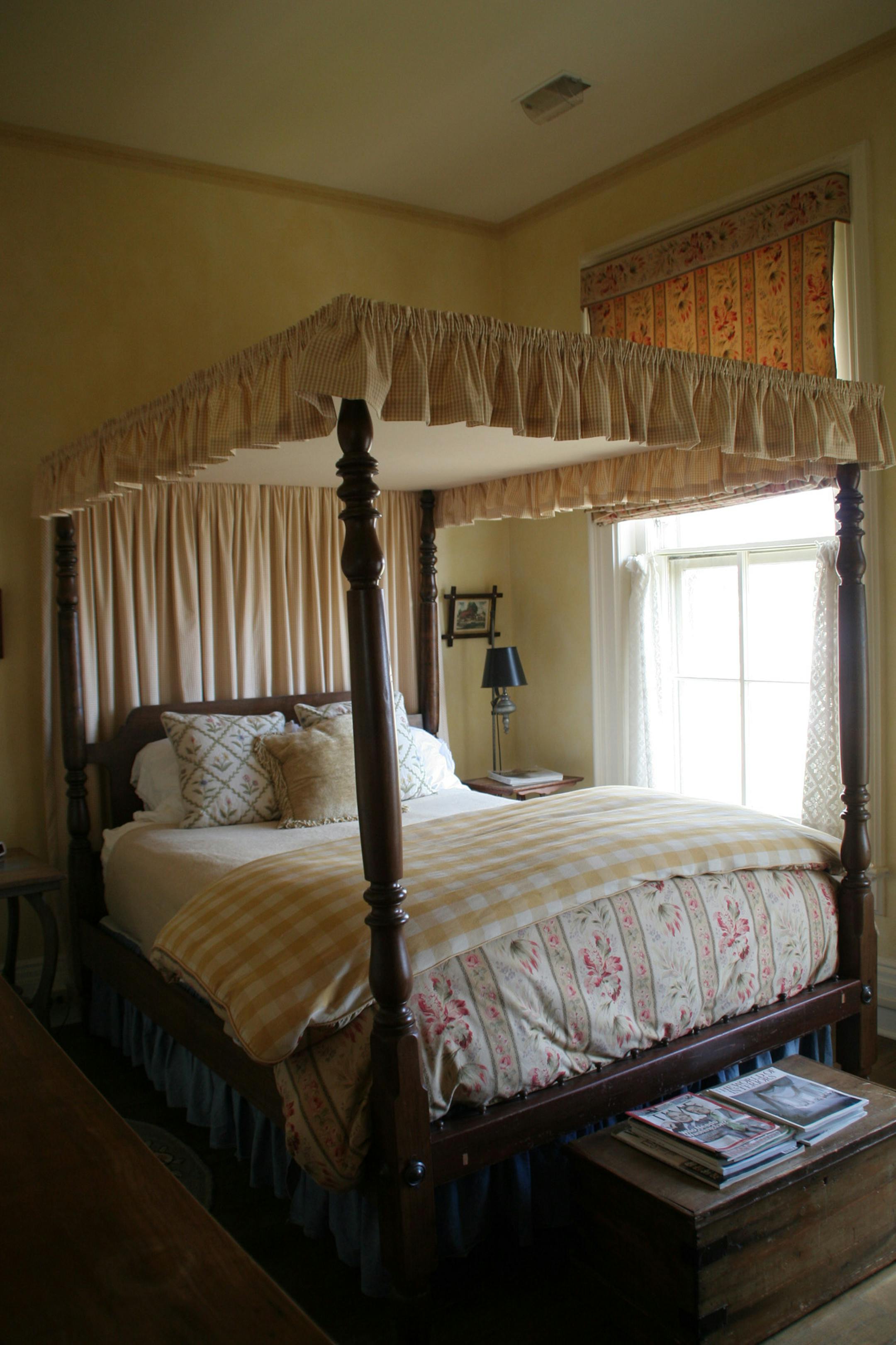 The Henderson House Bed and Breakfast has four guest rooms, all decorated to honor the building's late 19th Century roots.