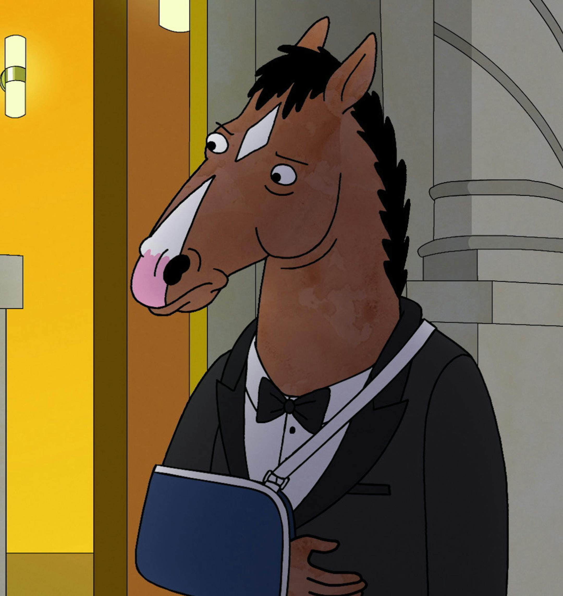 Netflix
Scene from season five of "BoJack Horseman"