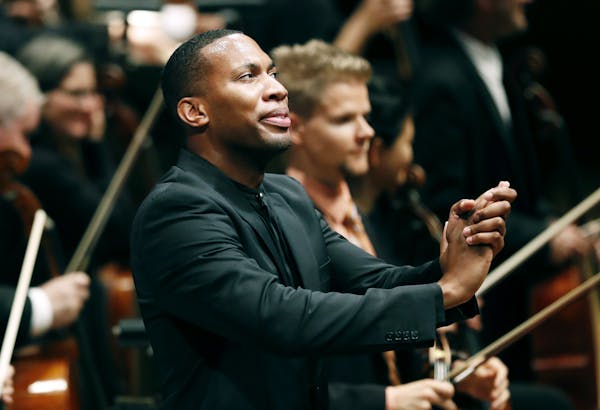 Roderick Cox is the associate conductor of the Minnesota Orchestra.