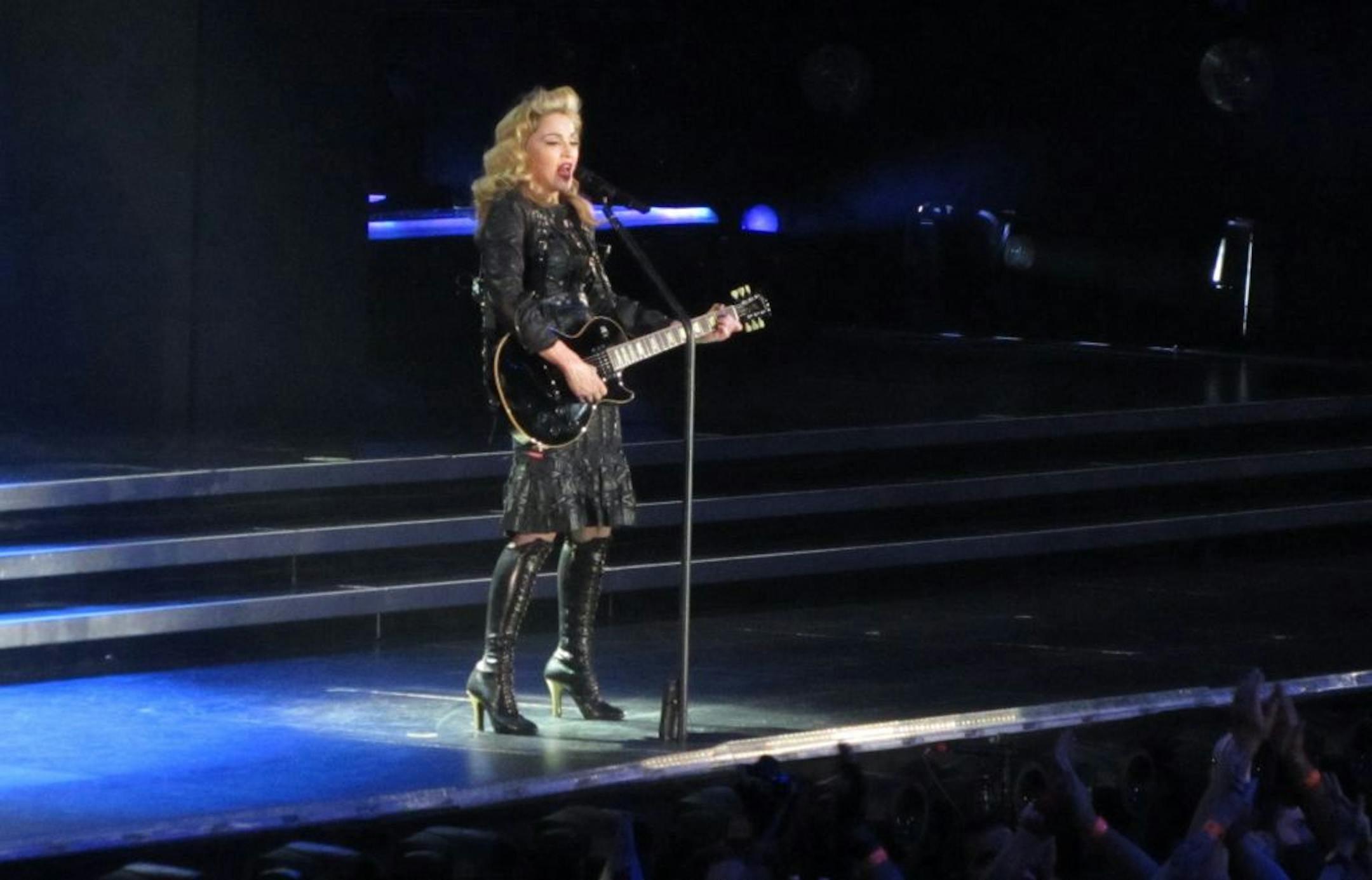 Madonna performs at Xcel Energy Center in St. Paul November 3, 2012.