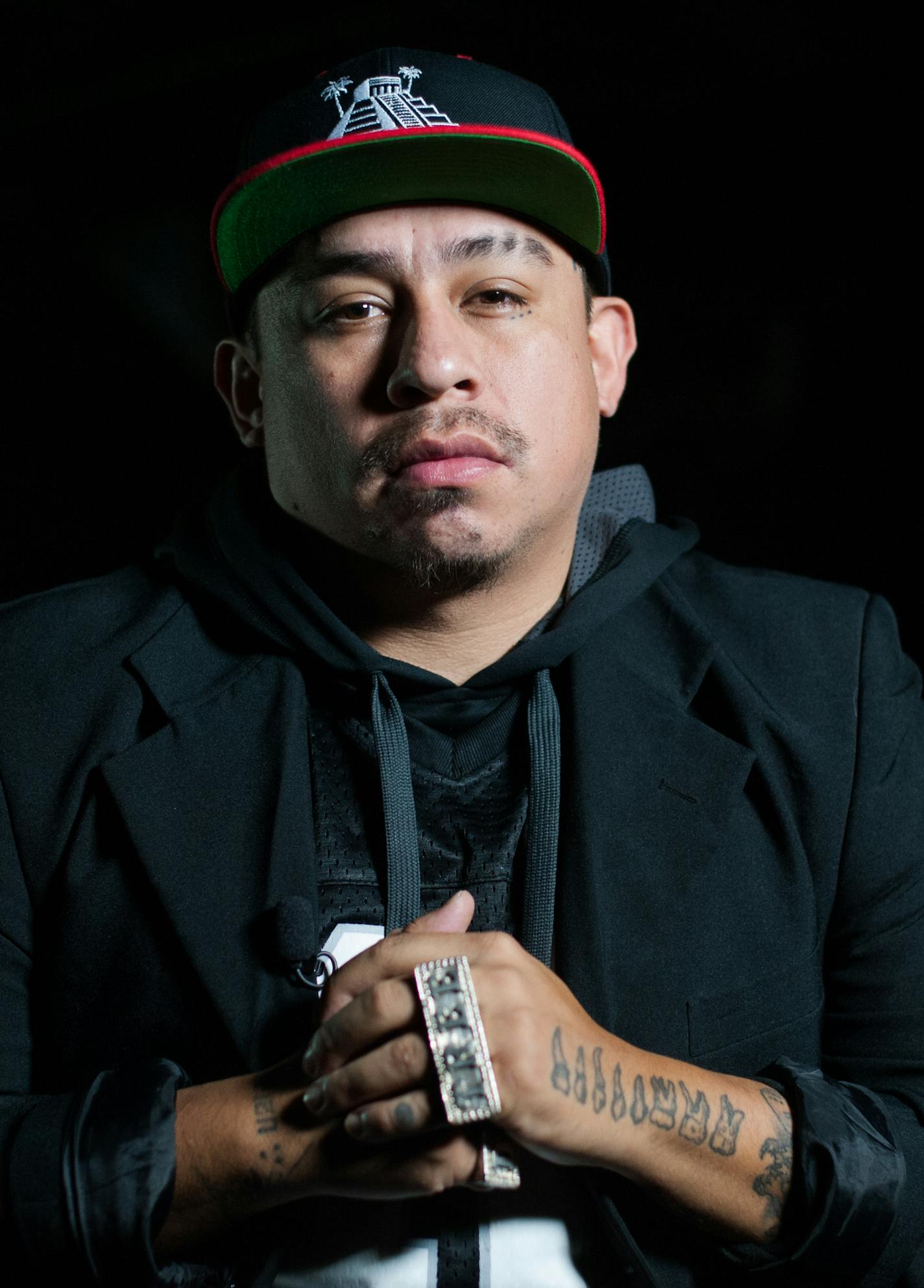 Twin Cities rapper Mike Mictlan performs for the Star Tribune's Soundcheck series at the 7th St. Entry on Oct. 21, 2014. ] Mark Vancleave - mark.vancleave@startribune.com