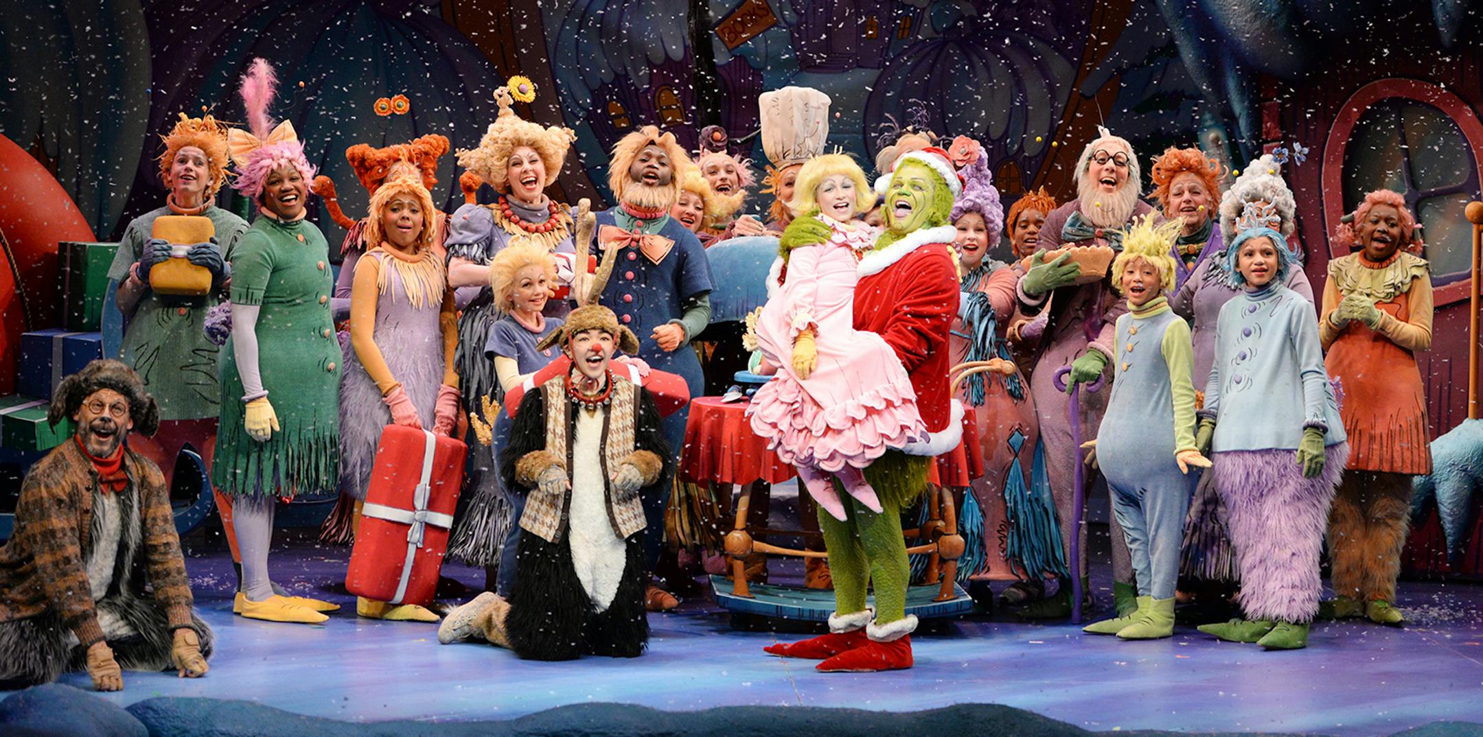 "Dr. Seuss' How the Grinch Stole Christmas" returns for the 2018-2019 season at Children's Theatre Company.