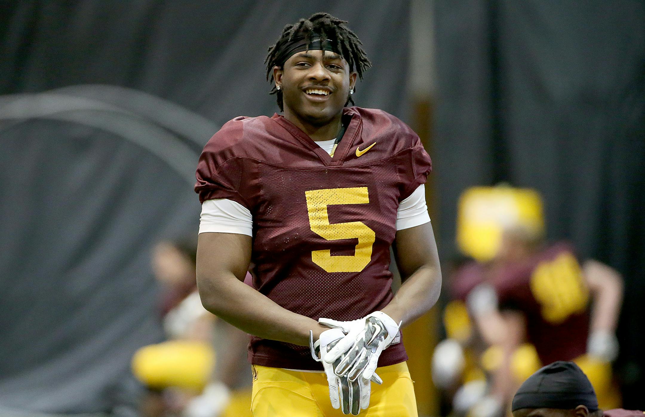 Defensive back Jalen Myrick