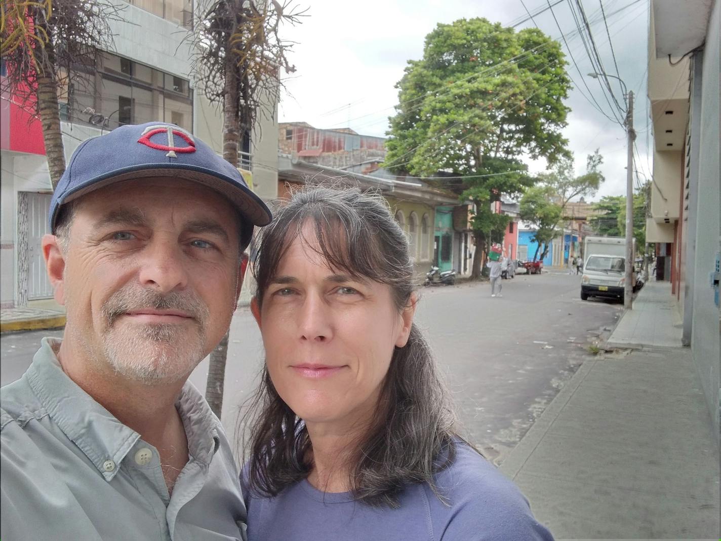 Michael and Claire Hurben of Bloomington are stranded in Iquitos, Peru.