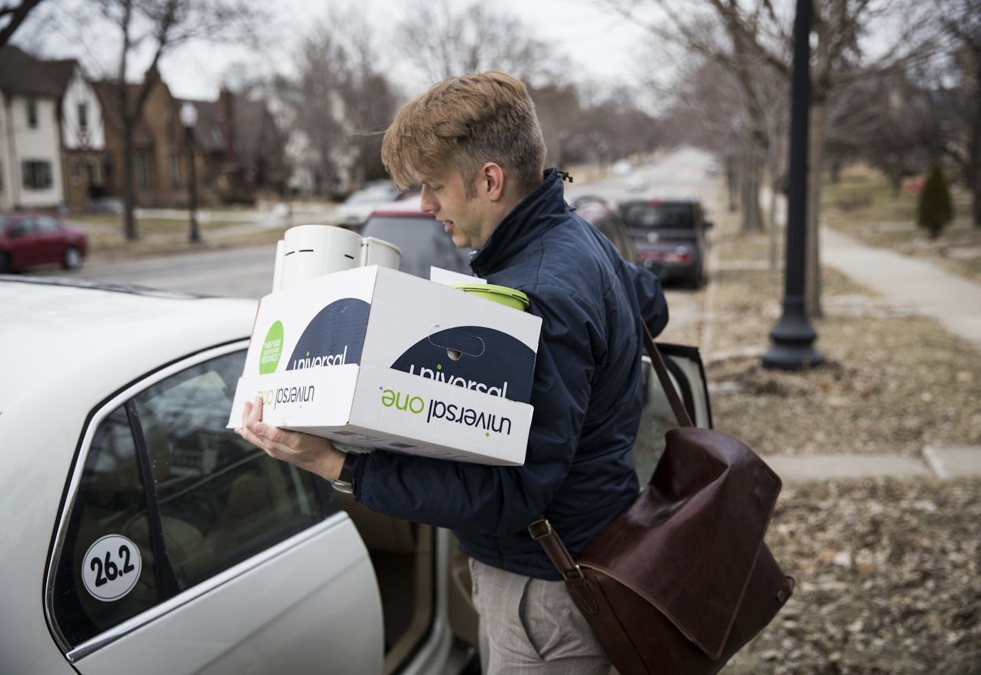 Christian Fritzberg had to pack up his desk after being let go from his job. The demands of caring for his mother, who has Parkinson's, "went quickly to becoming an issue" at his workplace.