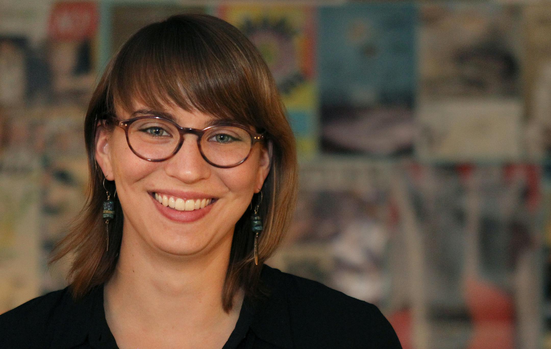 New artistic director Sage Dahlen started as a volunteer at the Cedar in 2005 while still in high school.