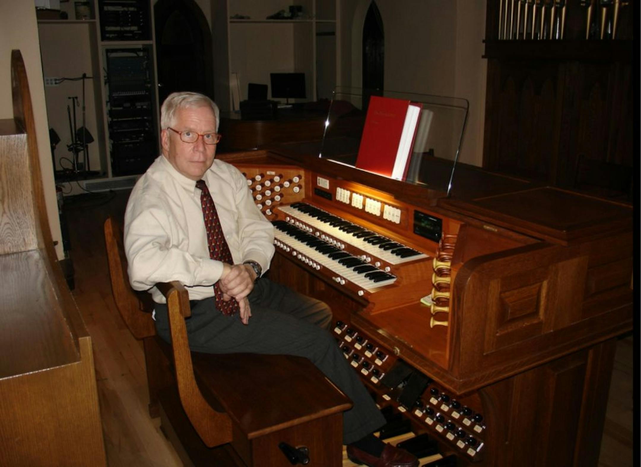Gregory Larsen played a crucial role in the installation of this pipe organ for St. Paul's Episcopal Church in Minneapolis.