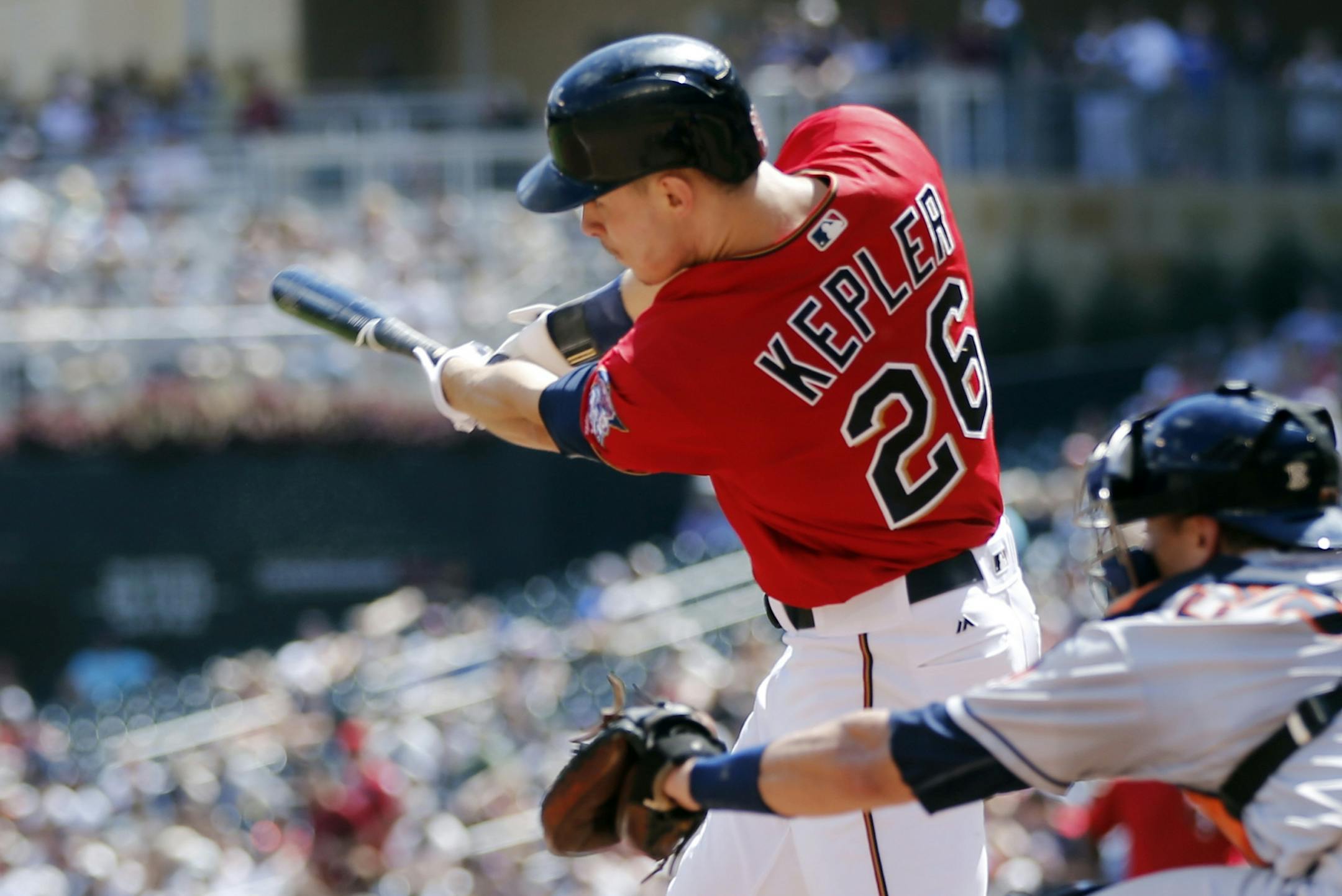 Twins rookie outfielder Max Kepler