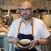 Venezuelan chef Carlos Garcia, prepared a chicken soup at his restaurant, Obra Kitchen Table, in Brickell, Fla., on Friday, Oct. 12, 2018. Garcia give