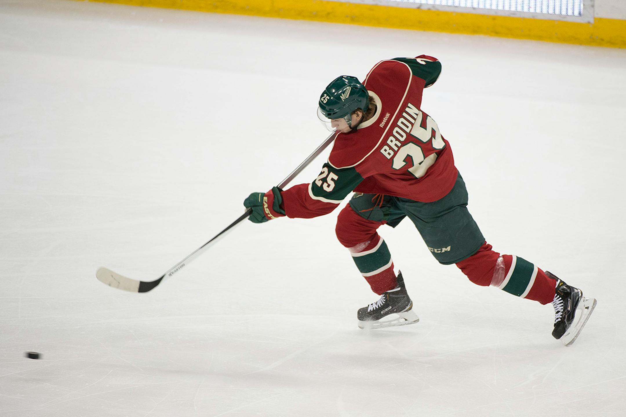 Wild defenseman Jonas Brodin