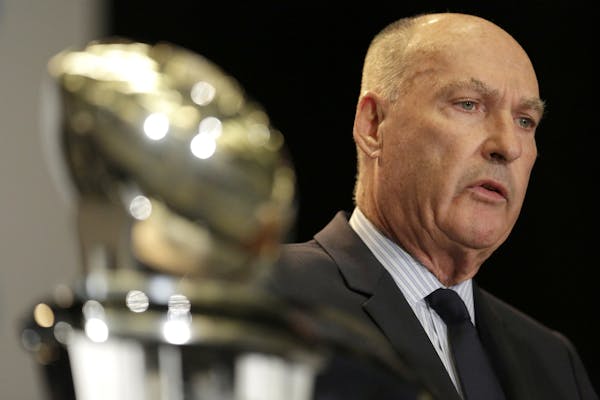Big Ten Commissioner Jim Delany speaks at Big Ten NCAA college football Media Day in Chicago, Monday, July 24, 2017. (AP Photo/G-Jun Yam)