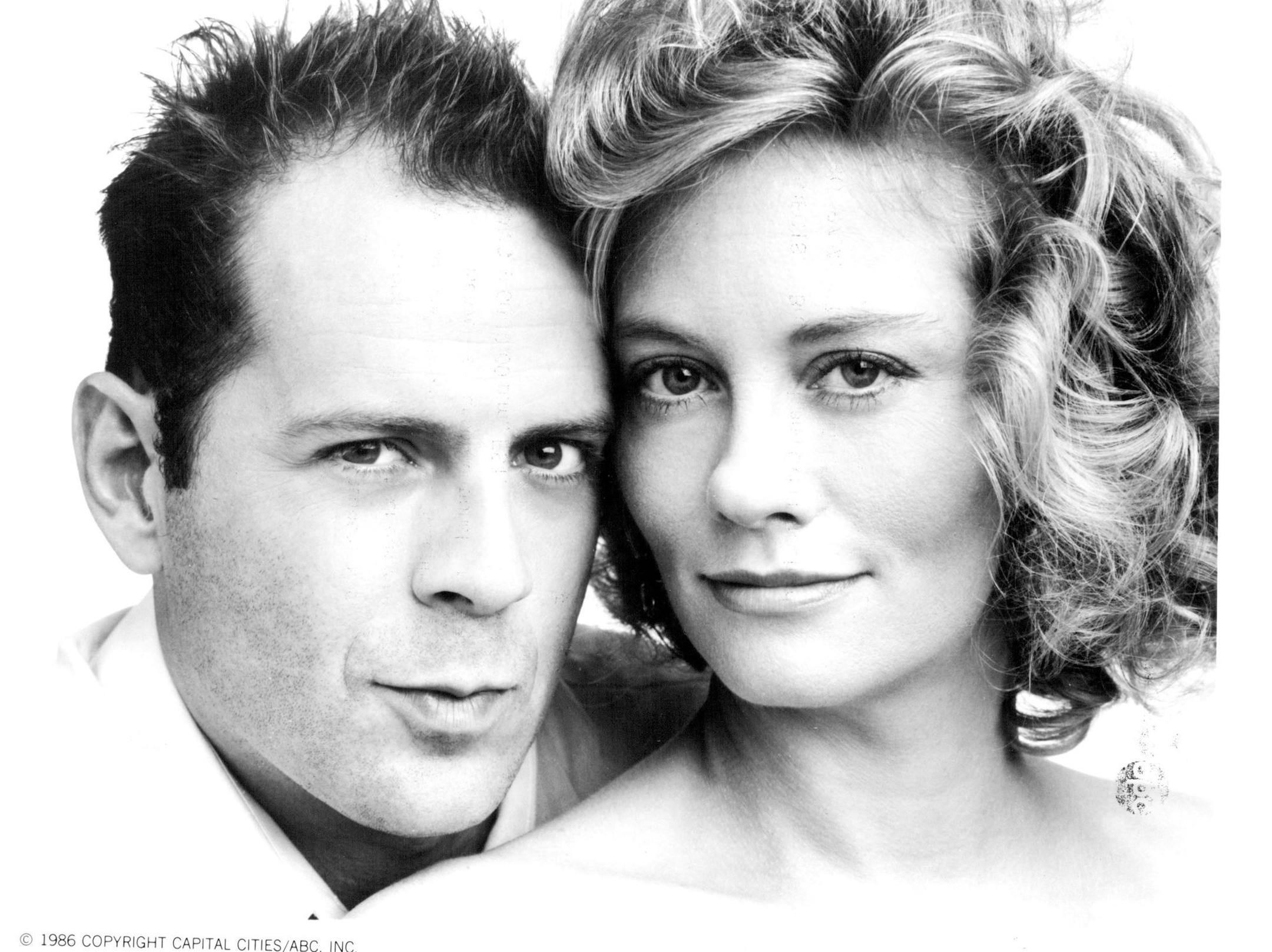 November 26, 1986 Bruce Willis and Cybill Shepherd know that life is deadly dangerous but certainly not serious when they star as David Addison and Maddie Hayes in "Moonlighting,'' the ABC Television Network's unconventional hit which airs TUESDAYS, 9:00-10:00 p.m., EST. ABC