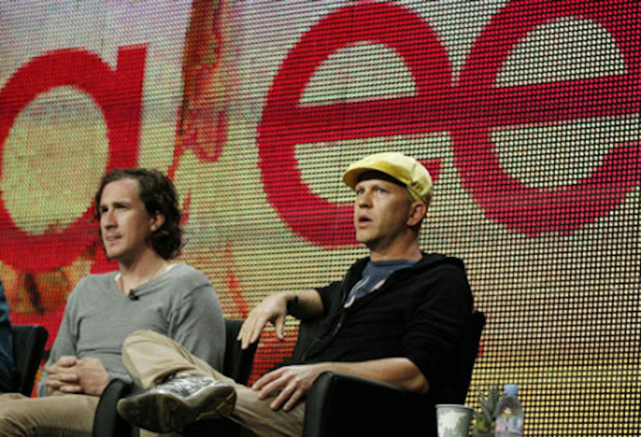 Glee creators Ian Murphy (left) and Ryan Murphy (right)
