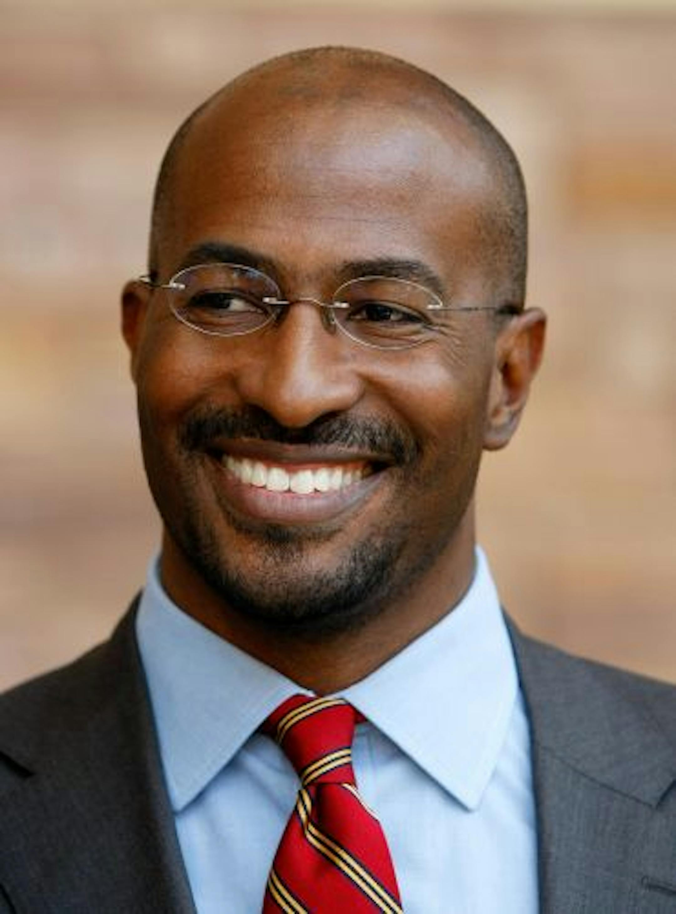 LAS VEGAS - AUGUST 11: (FILE PHOTO) Van Jones with the White House Council on Environmental Quality tours a LEED-certified building on the UNLV campus during the National Clean Energy Summit 2.0 August 11, 2009 in Las Vegas, Nevada. According to reports on September 6, 2009, Jones has resigned from his position as an environmental advisor to President Obama due to controversial comments he has made in the past.