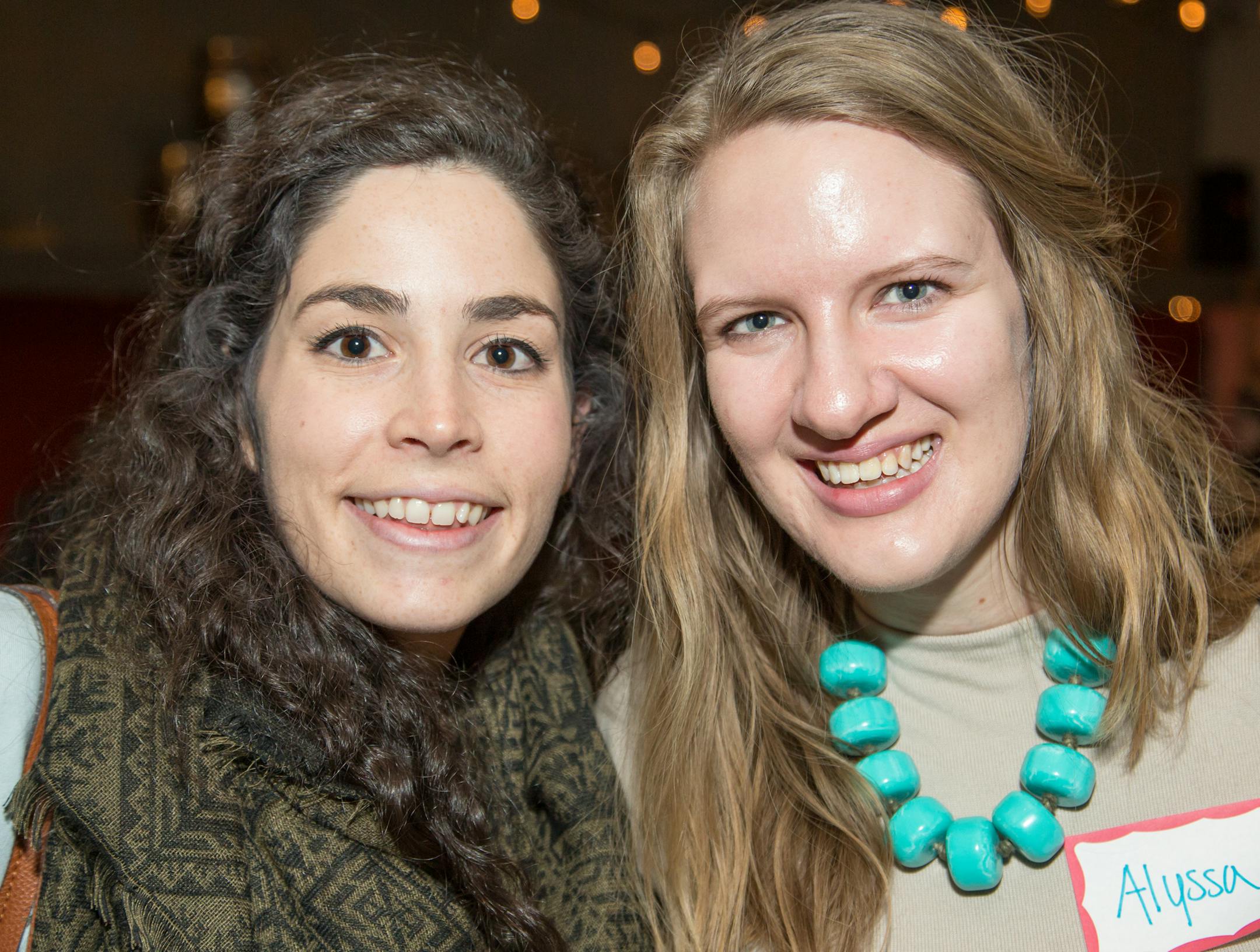 Michelle Einstein and Alyssa Scott.