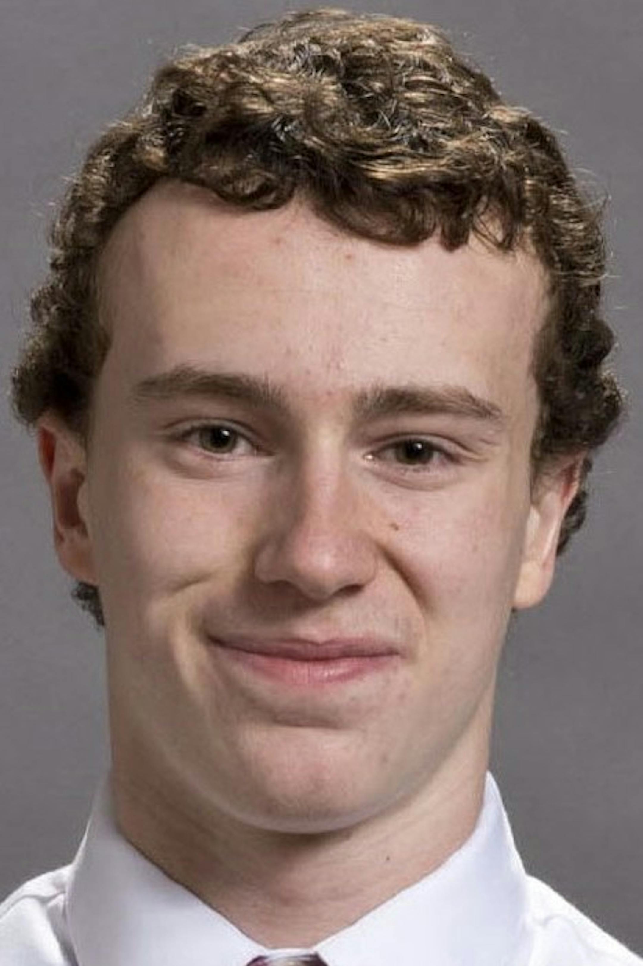 Spencer Naas, Benilde-St. Margaret's hockey, sr., 2013-14
