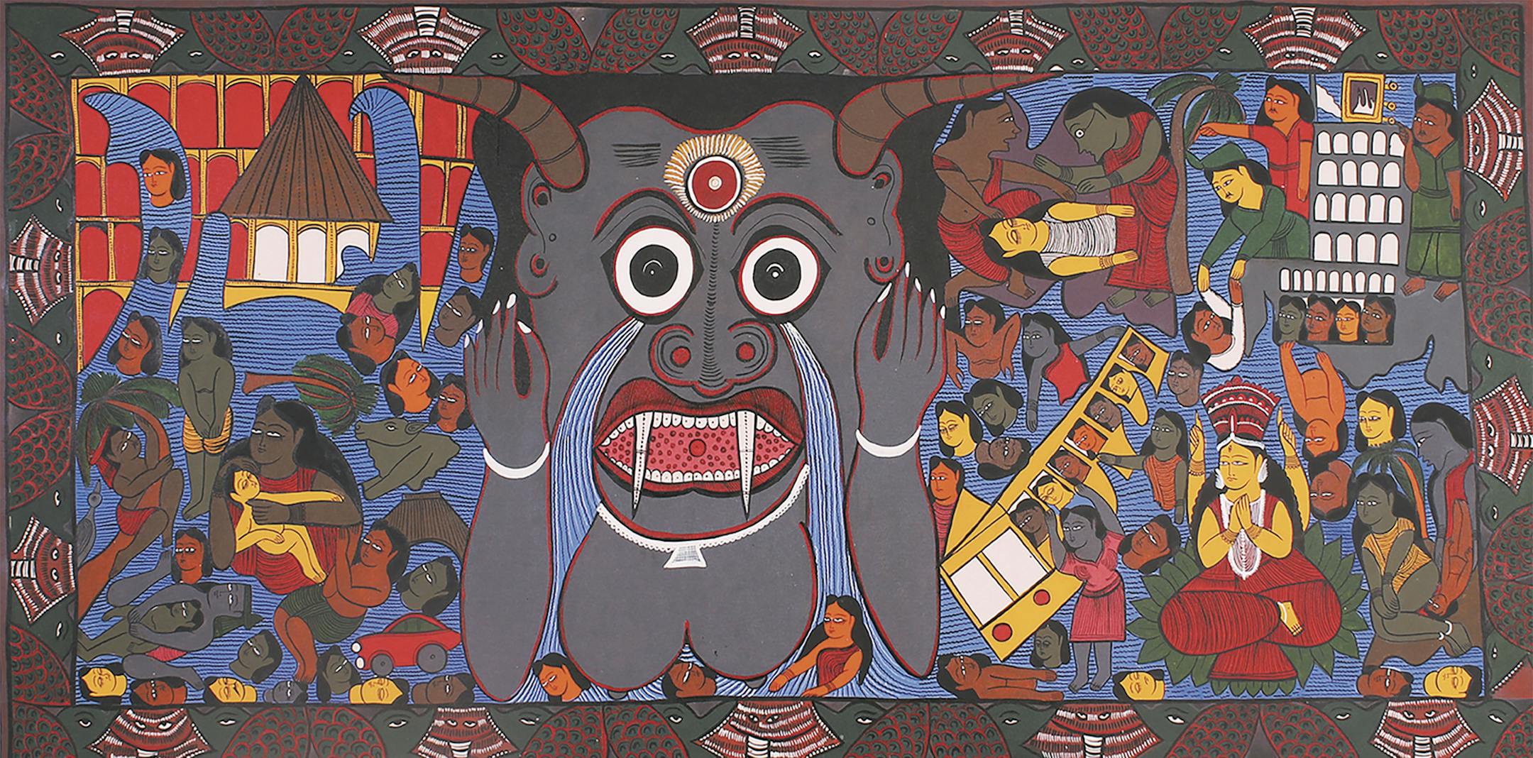 Swarna Chitrakar's "Tsunami."