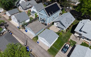 Neighborhoods near St. Catherine University in western St. Paul experienced an estimated 24% increase in property values, an example of the continued