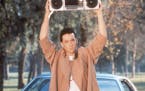 John Cusack as Lloyd Dobler in the iconic scene from "Say Anything."