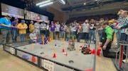 Students competed in the Minnesota FIRST Tech Challenge robotics event in 2023. This year's event is Saturday at St. Paul RiverCentre.