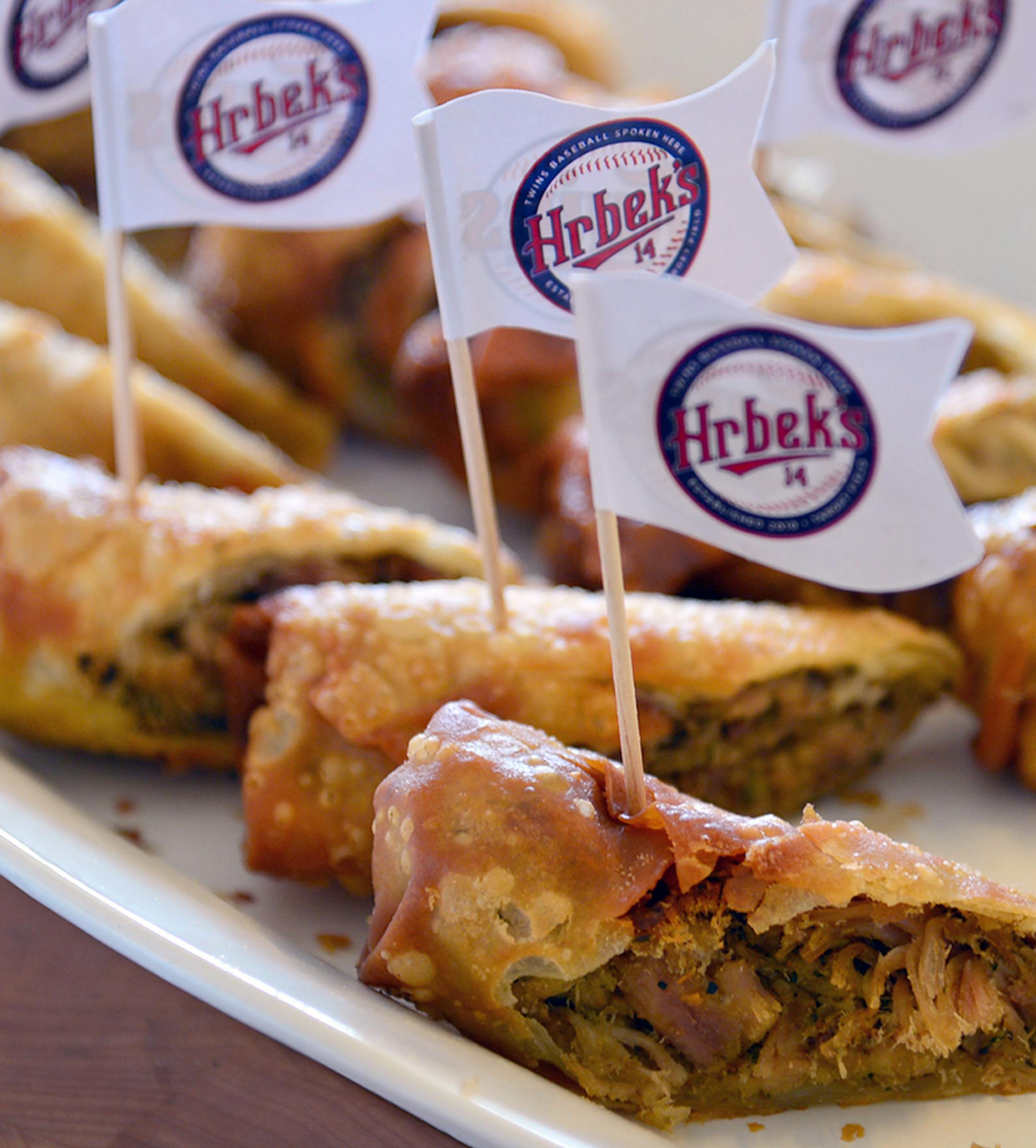 Valentini's will be serving porchetta slugger.] The Minnesota Twins and Delaware North Sportservice made a pitch of the 2014 food and beverage preview at Target Field in the Metropolitan Club. Richard.Sennott@startribune.com Richard Sennott/Star Tribune Minneapolis, Minn. Tuesday 4/01/2014) ** (cq) ORG XMIT: MIN1404011413170962