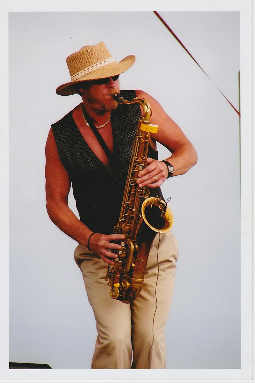 Pat Mackin played saxophone for all sorts of bands, from jazz and R&B to funk and country.