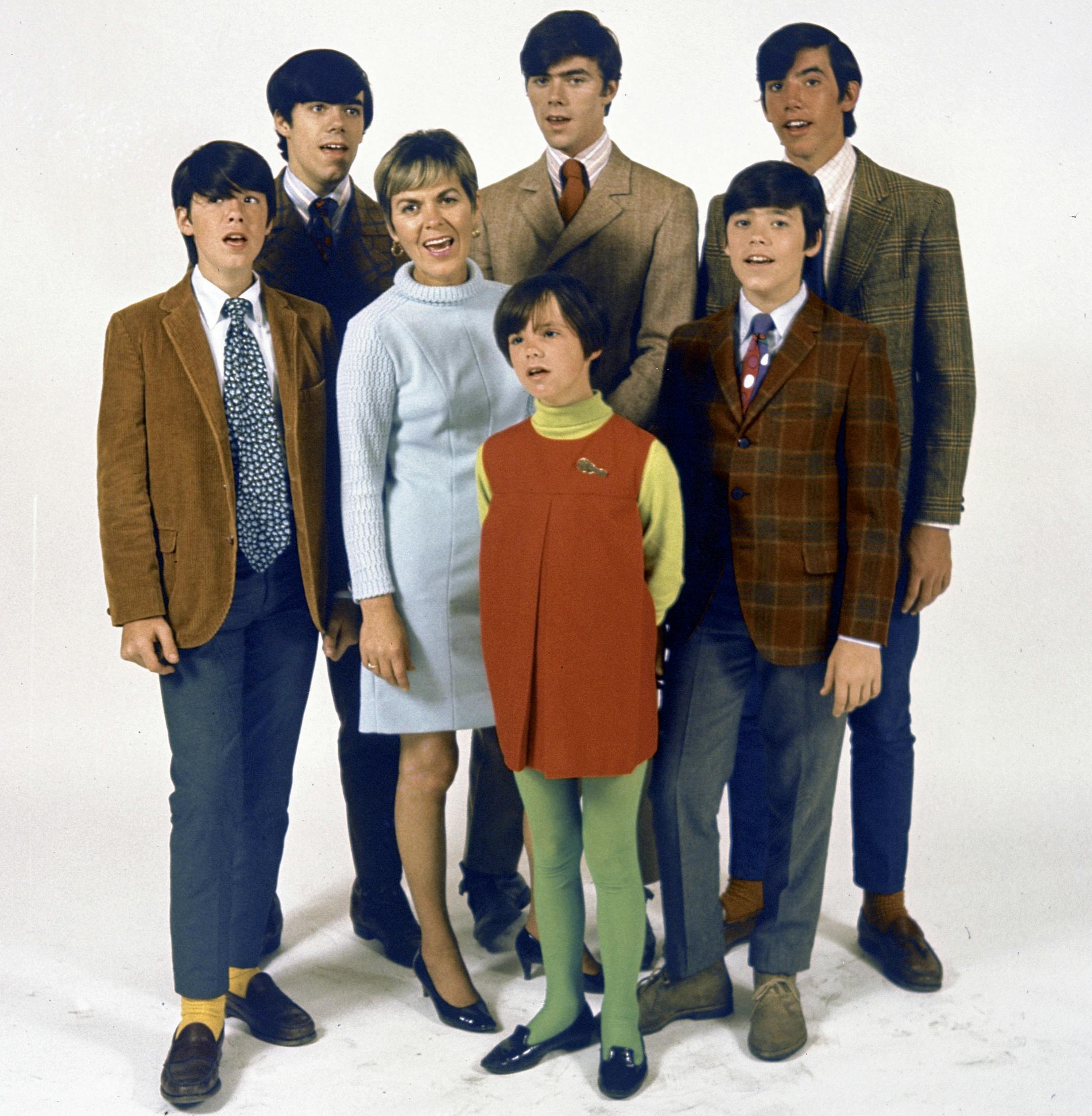 This late 1960's photo, location unknown, provided by the Cowsills, shows the Cowsills, a popular group of singing siblings and their mom. Surviving members of the group, which got its start playing frat parties and other local gigs in Rhode Island, are scheduled to perform Wednesday evening, Aug. 10, 2011 evening in Providence after the premiere of a new documentary about the band. (AP Photo/The Cowsills) ORG XMIT: BX102