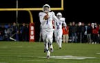 Quarterback Jalen Suggs leads SMB (St. Paul Academy-Minnehaha Academy-Blake) in a Class 4A quarterfinal game against Chisago Lakes on Saturday.
