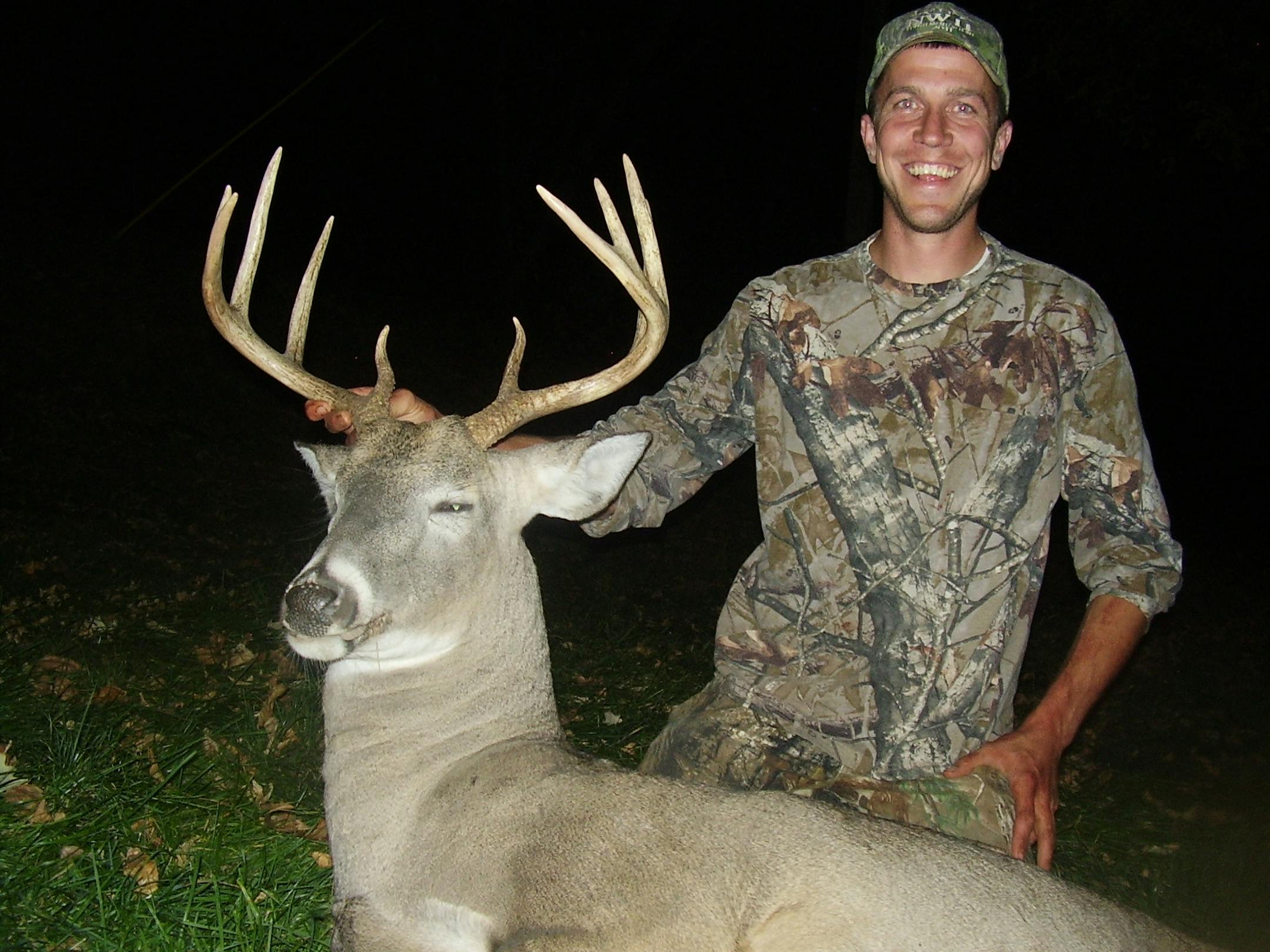 Tim Rainey of Dover, Minn., this fall bagged this 130-inch, 10-point buck in Winona County.