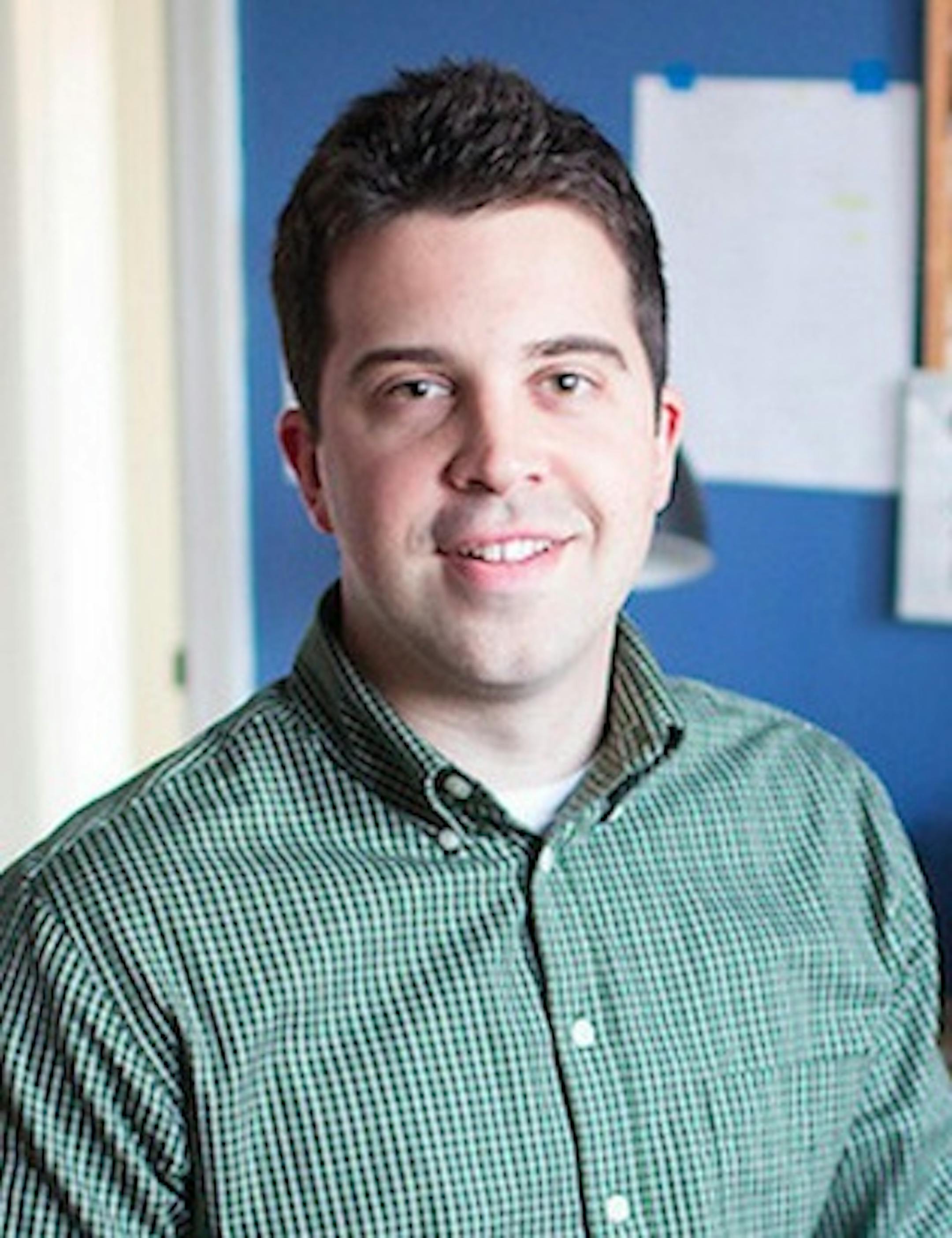 Eric Nelson created an educational bracket-style game for the Winter Olympics that encourages participants to read the news and learn about geography and politics.