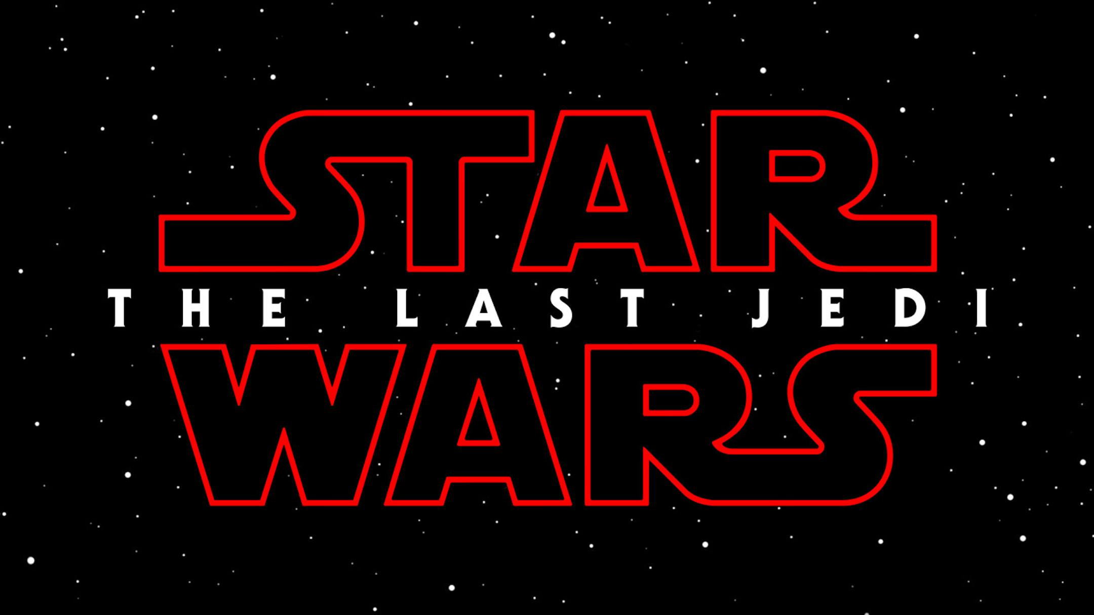 Lucasfilm has released this title image for "Star Wars: The Last Jedi."