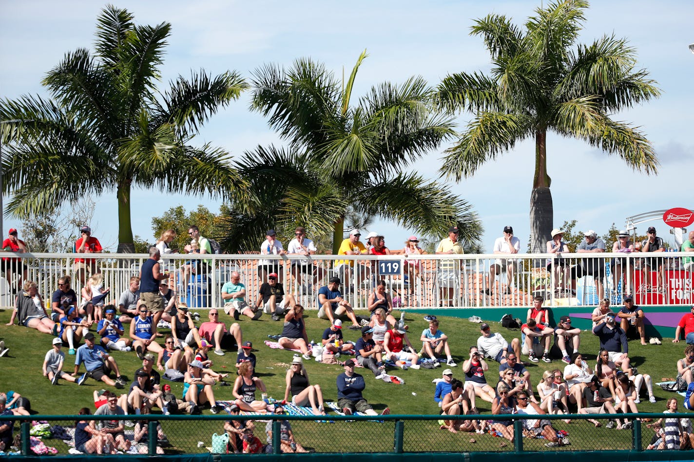 The Twins hope their investments in areas such as their spring training facility at Hammond Stadium in Fort Myers, Fla. (pictured) will help them sign undrafted prospects starting Sunday.